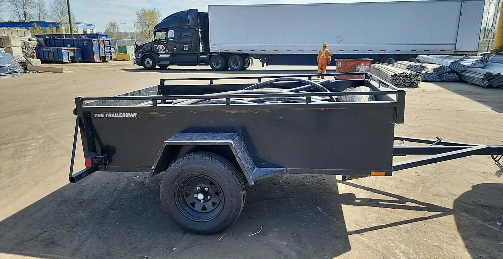 Gone Today truck ready for same day junk removal in Fraser Valley BC